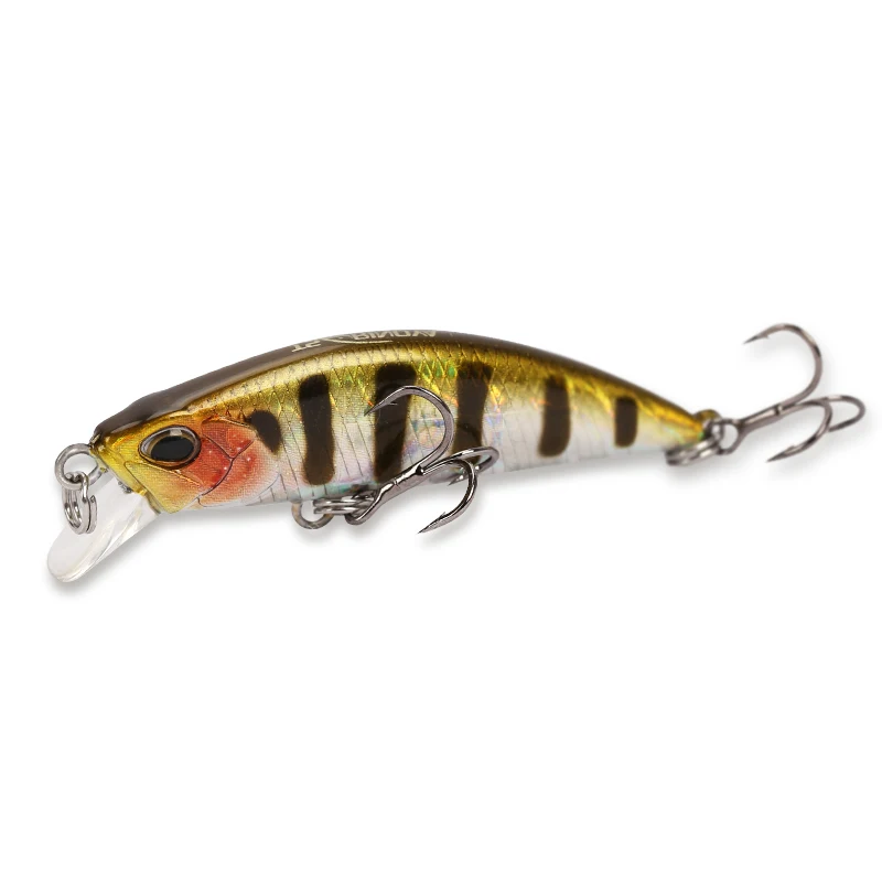 

TSURINOYA DW63 50mm 5g Sinking Minnow Hard bait Fishing Lures Mini Minnow Treble hook Artificial bait