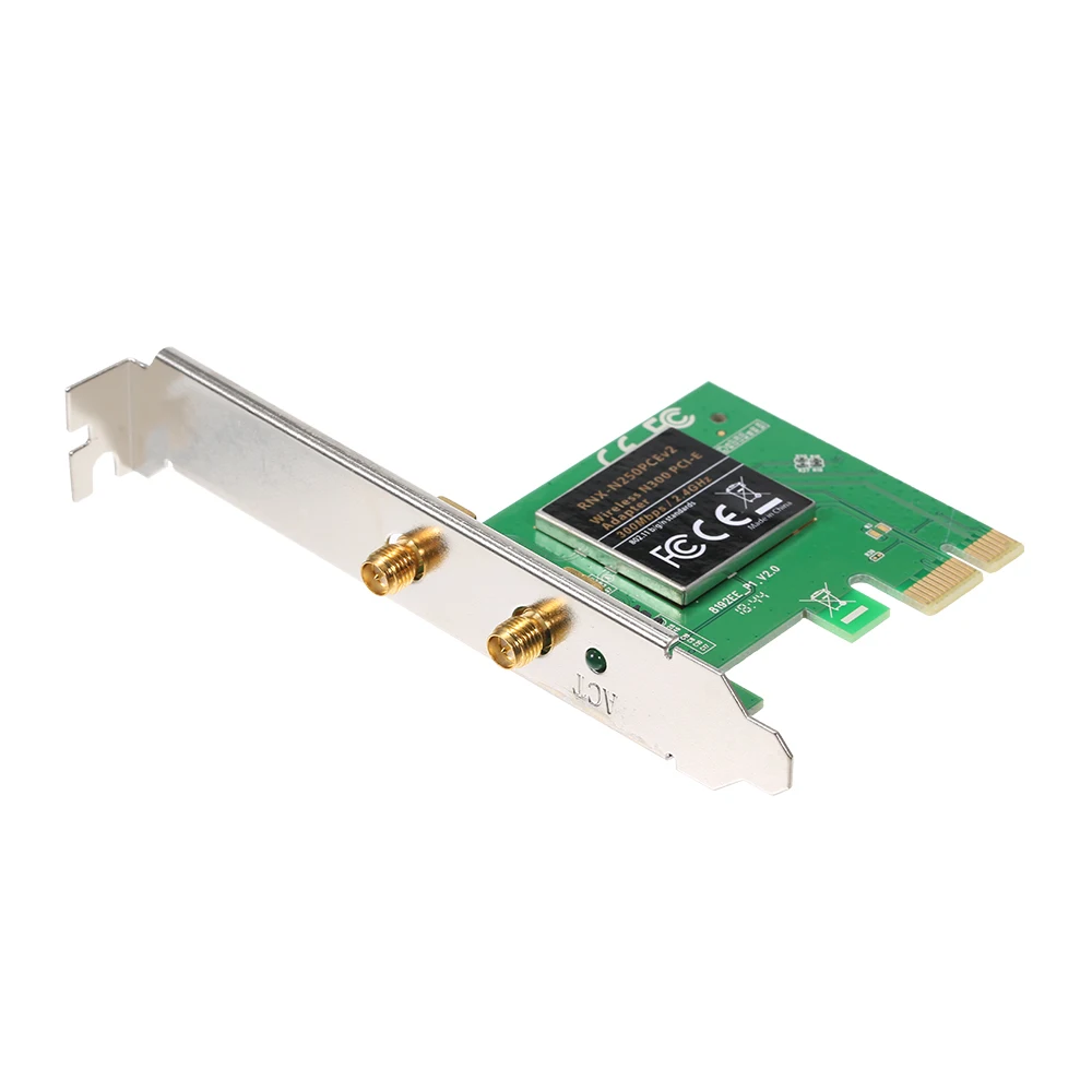 Wi-Fi адаптер PCI-Express 300 Мбит/с 2 4 ГГц | Компьютеры и офис