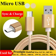 1 м 3FT Micro usb-кабель для передачи данных(синхронизации) и зарядки кабель для быстрой зарядки для мобильного телефона Prestigio MultiPad Wize 3147 3331 3341 3351 3797 3g, 3407 3408 3508 4G