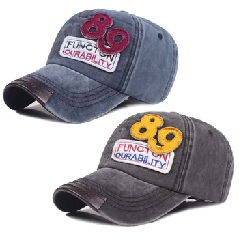 

15PCS/LOT SINGYOU Cotton Baseball Cap Fashion Leather Brim Letter Snapback Hat Casual Sunshade Men Women Cap