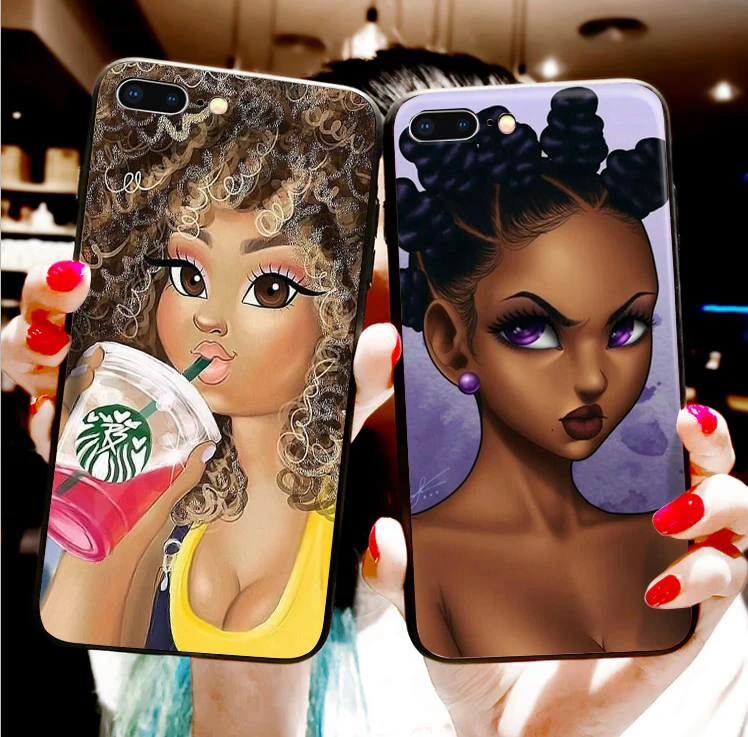 

2bunz Melanin Poppin Aba phone Case For huawei p30 pro p30 lite p20 pro p10 mate 20 p10 lite honor 9 lite honor 10 lite honor 8x