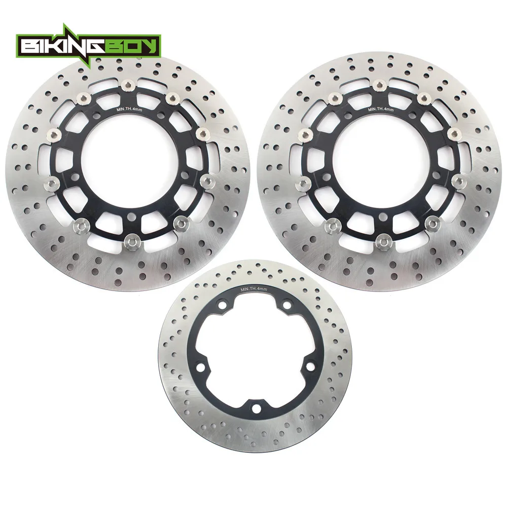 BIKINGBOY спереди и сзади тормозные диски роторы для GSR 400 600 750/ABS GSF 650 1200 1250 Bandit/S ABS GSX650 F