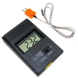 -50C к 1300C Температура метр TM902C цифровой K Тип термометр Сенсор + термопары детектор TM-902C