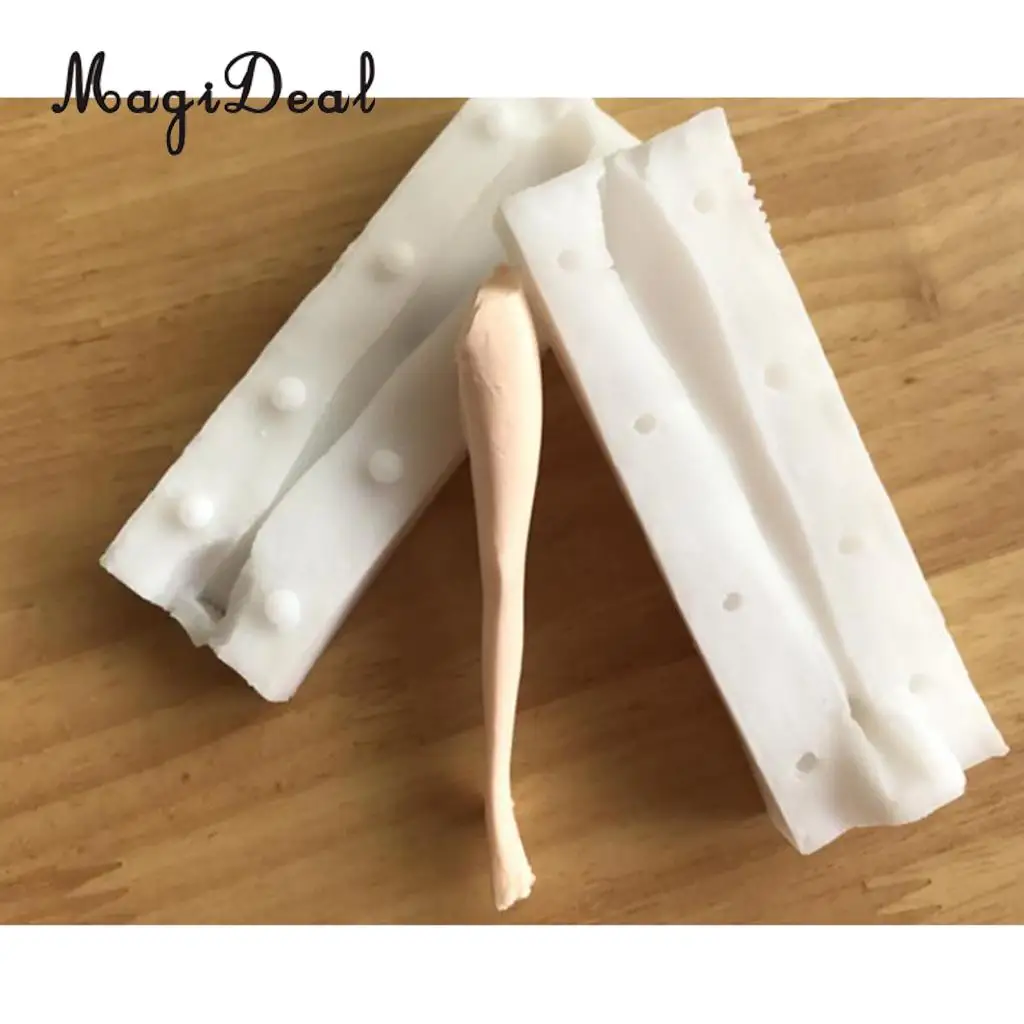 3 Sets Dolls Human Body Model Silicone Mold Polymer Clay Molds Handmade Craft Mold Fondant Cake Decorating Mould Baking Tools