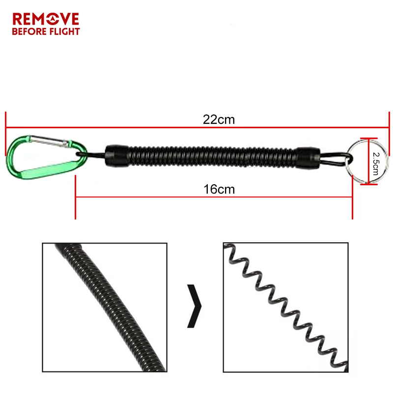 1PC-Coloured-Popular-Retractable-Spring-Coil-Spiral-Stretch-Chain-Key-chain-Camping-Carabiner-Secure-Lock-Fishing (1)