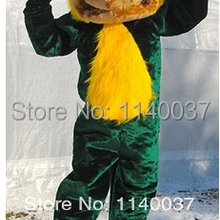 Талисман зеленый кот костюм талисмана Модный на заказ костюм аниме косплей наборы mascotte тема маскарадный костюм карнавальный костюм