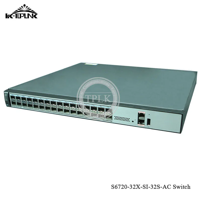 

HUA WEI S6720 Series S6720-32X-SI-32S-AC Ethernet switch 32 x 10 GE SFP+ gigabit Transmission Rate AC Power Supply
