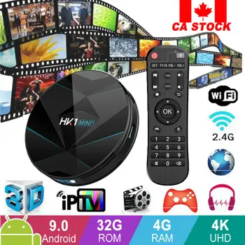 

CA Android 9.0 Quad Core TV Box 4GB+32GB WiFi Smart 3D Video Media Player HOT