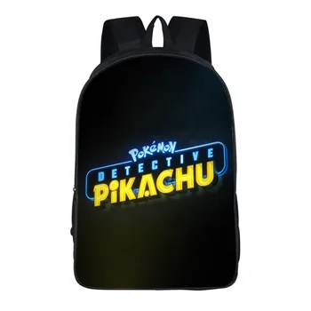 

12/13/16 inch cartoon pokemon backpack for teenager girls boys daypack pikachu children school bags kid book bag