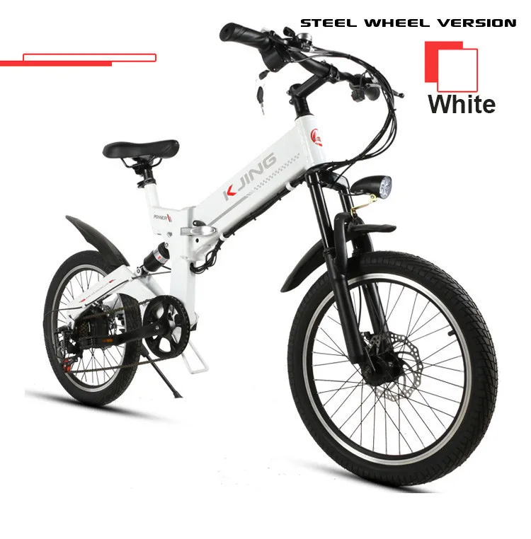 Perfect 20 Inch Folding Electric Bike 48v Lithium Aluminium Battery250w 350 W 6 Spokes Of The Bicycle Wheel Electric Off-road Mountain 16