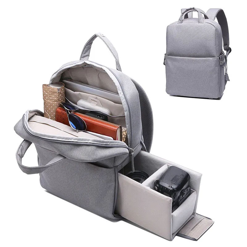 

Travel DSLR/SLR Camera Storage bag with USB Charging Port Multifunction in Outdoor Waterproof Anti-Theft Laptop Bag