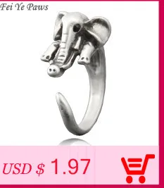 Fei Ye Paws Boho Octopus& Sea Animal кольцо для пары для женщин Anel рукав-рыба металлическое кольцо для обертывания мужские ювелирные изделия лучшие подарки для девочек
