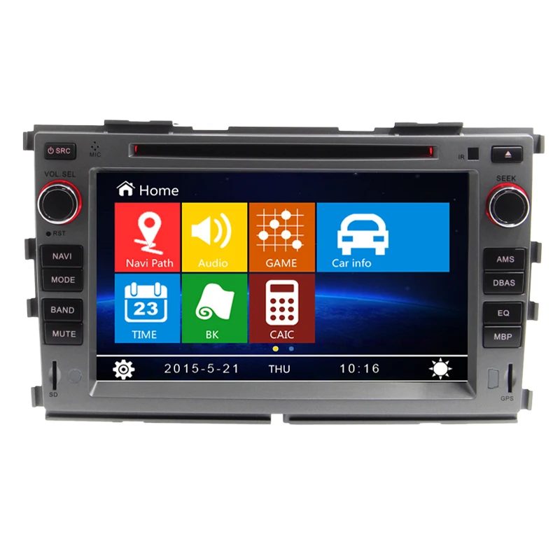 7 дюймов dvd-плеер GPS навигации стерео для Kia Forte 2008 2009 2010 2011 с управлением рулевого