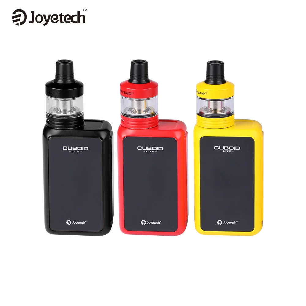 

Joyetech CUBOID Lite with Exceed D22 kit Vaporizer Set 3000mah Built-in Battery 2ml Atomizer Tank 80W VS Cuboid Pro Vaper E Cig