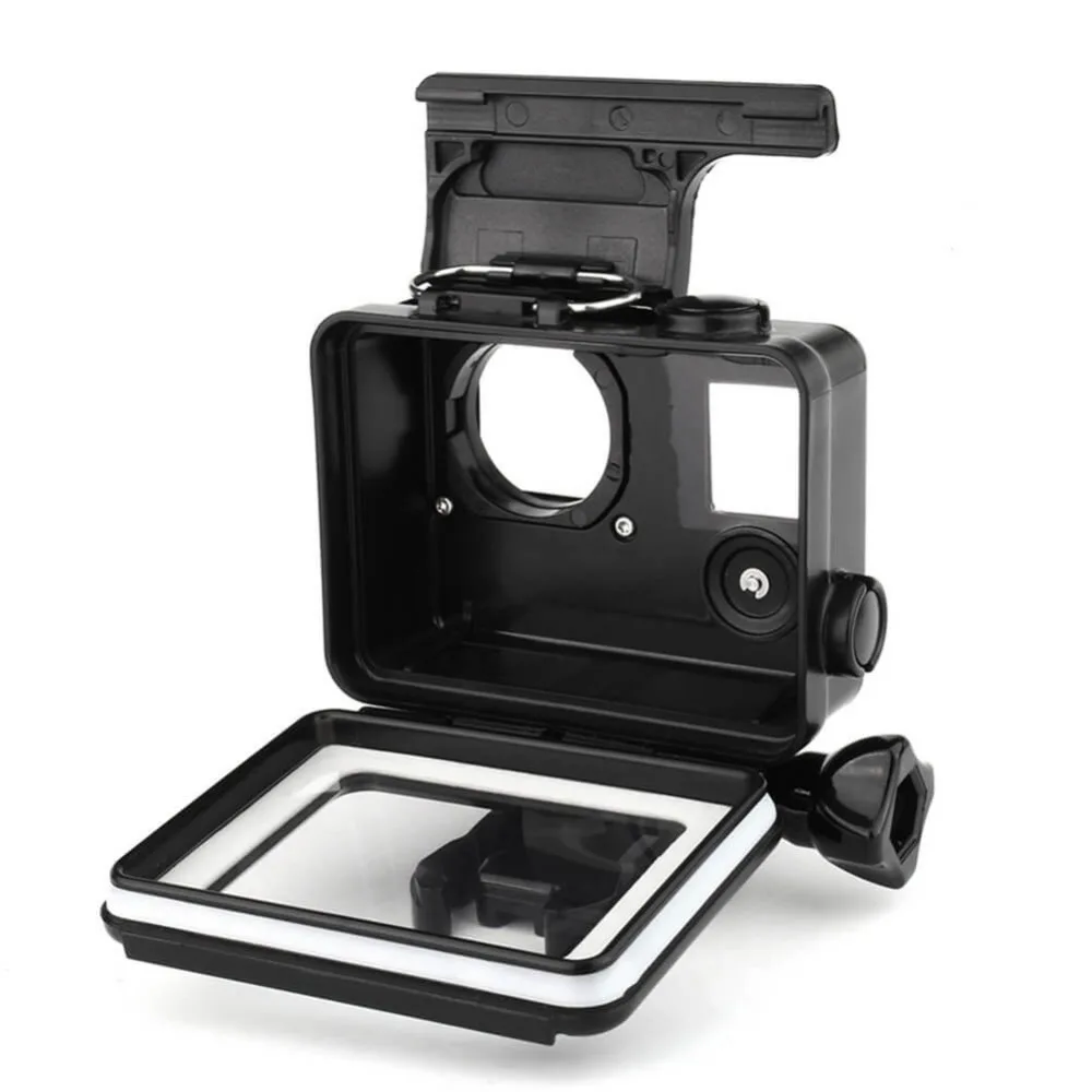 Blackout Black Case with Touch Screen Back Cover Underwater 45m Waterproof Diving Box Housing Case For Gopro Hero 4 Hero 33Plus (11)