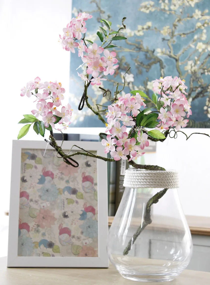 Cherry Blossoms short tree branches Sakura Wedding Arch decoration fake flowers party decor Wreath Save The Date bridal prom decorations 26 4