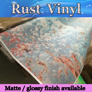 

2016 New Rust Vehicle wrap Vinyl foi with air release Vehicle & Boat Decocation Graphics rust Car stickers 1.52x30m/Roll 5x98ft