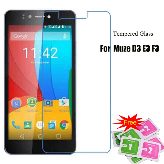 Закаленное стекло для Prestigio Muze D3 E3 F3 Защита ЖК экрана 2 5 9h Защитная пленка Muzu D 3 E F