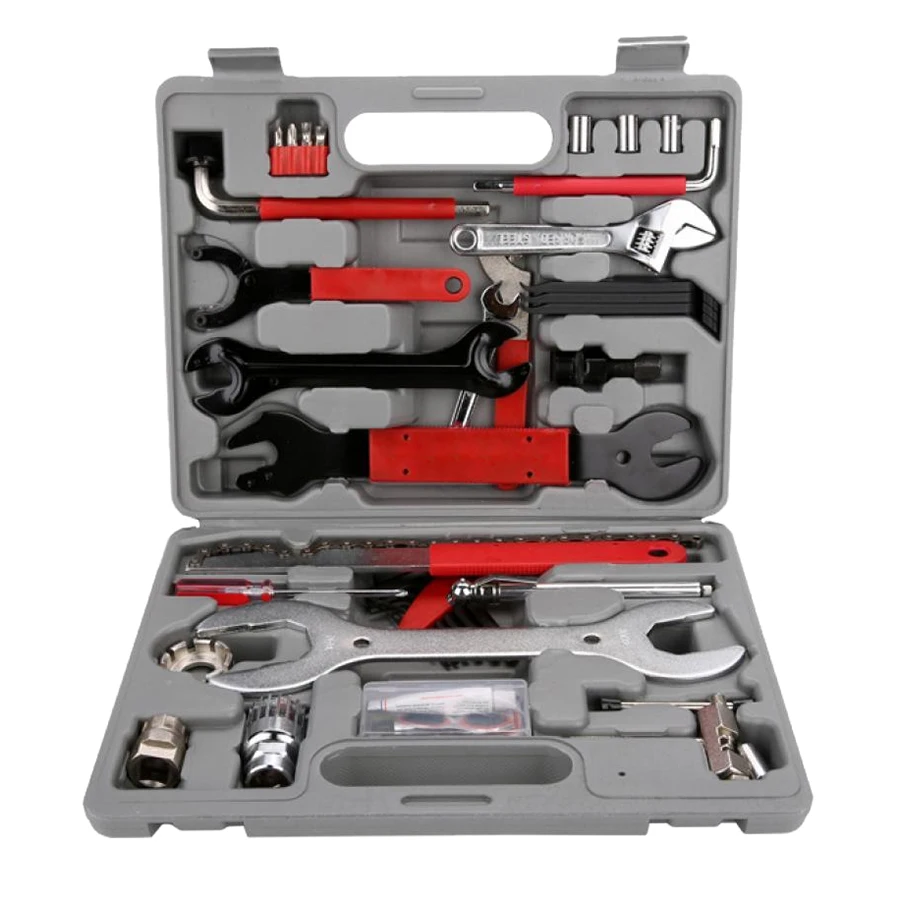 Home Mechanic Bike Bicycle Cycling Tool Kit set 44pcs припой mechanic 0 5mm