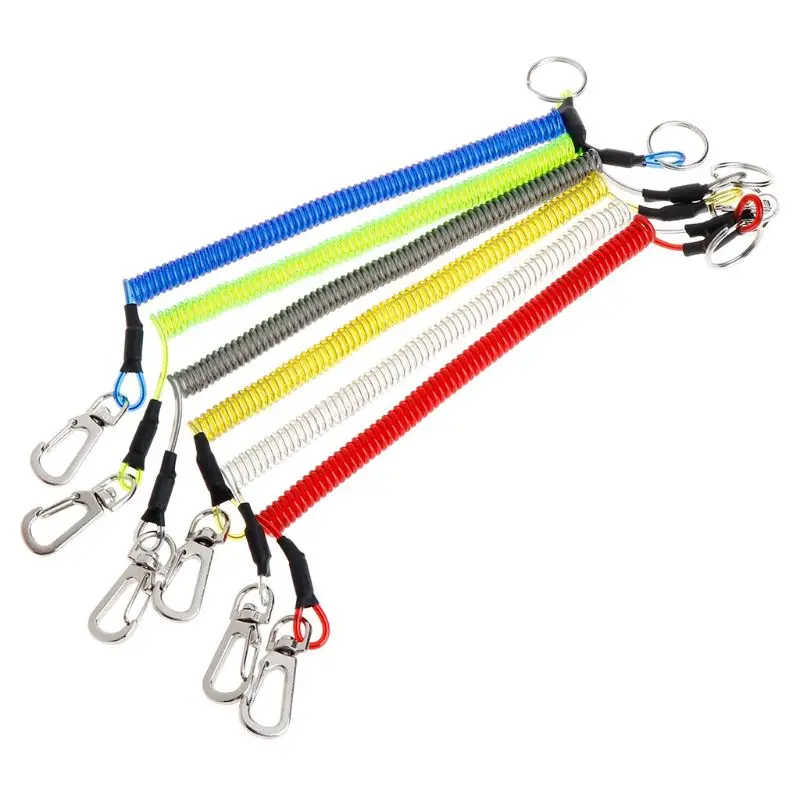 

1Pc Fishing Cord Security Stretchable Spring Safety Elastic Line Extension Protector