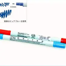 Зиг маркеры Kuretake акварельные кисти ручка MS-6600 двойной наконечник писатель на водной основе япония