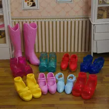 5 шт./компл. обувь для obitsu11 1/6 BJD кукла, экокожа(полиуретан), обувь с пряжкой кукла длиной 30 см туфли кукольные аксессуары