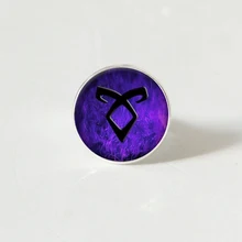 New City of bones glass ring Angelic rune sivler ring angelic mortal instruments jewelry бюстгальтер angelic angel beauty