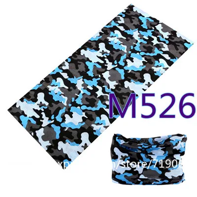 M526 Шовный волшебный шарф Гремучая змея Тифон Мандрэг шейка нагрудник шарф Балаклава головная повязка питон Камуфляж Армейское оборудование для вентиляторов - Цвет: M526