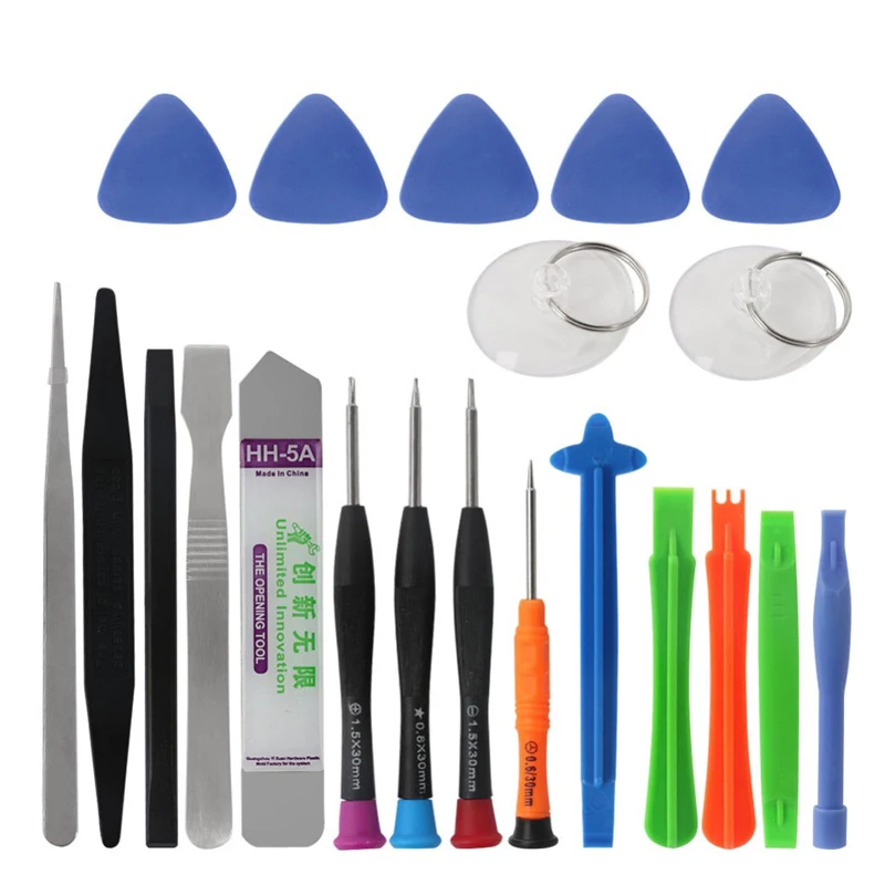 

BURUO 21 in 1 Mobile Phone Repair Tools Kit Spudger Pry Opening Tool Screwdriver Set for iPhone X 8 7 6S 6 Plus Hand Tools Set