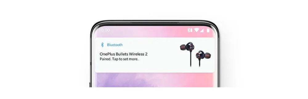 OnePlus Bullets беспроводной 2 Bluetooth AptX гибридные наушники в ухо магнитное управление микрофоном Быстрая зарядка для Oneplus 7 T/7 T Pro