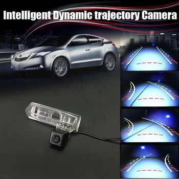 

Car Intelligent Reversing Trajectory Tracks Camera Rear View Backup Parking Cam For Toyota Ractis / Verso-S / Space Verso