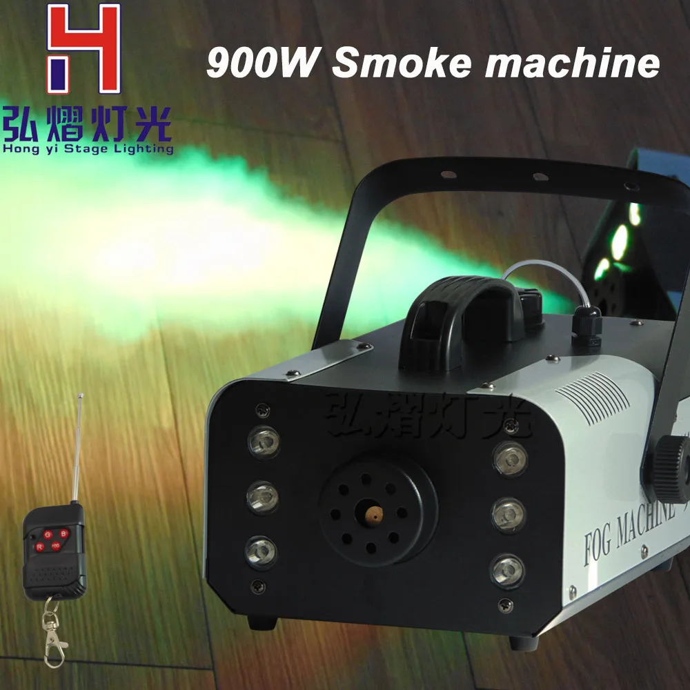 

900w Mini Smoke Fog Machine Stage Lighting Effect Smoke Generator Fog Generator Gogger Stage Lighting DJ Equipment