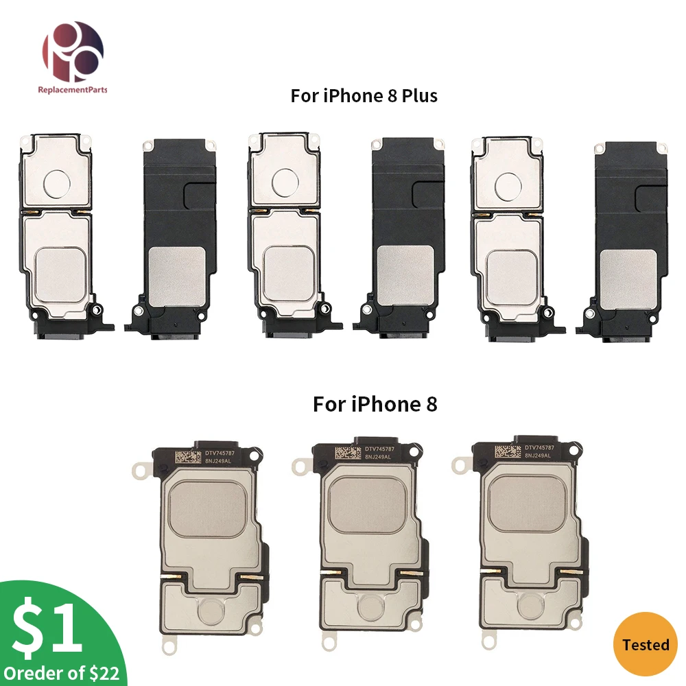 

10PCS Original LoudSpeaker Tested WORKING Ringer Buzzer Loud Speaker for iPhone 8 8 Plus Inner Replacement Assembly Parts
