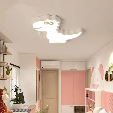 

Ceiling Lights for Kids Bedroom Cartoon dinosaur Boys Girls Ceiling Lamp Green White Modern LED Ceiling Lights Lamp for children