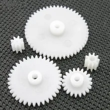 5 шт/лот 0,5 модульный белый пластиковый мини-редуктор для diy мини-редуктор и Игрушечная модель