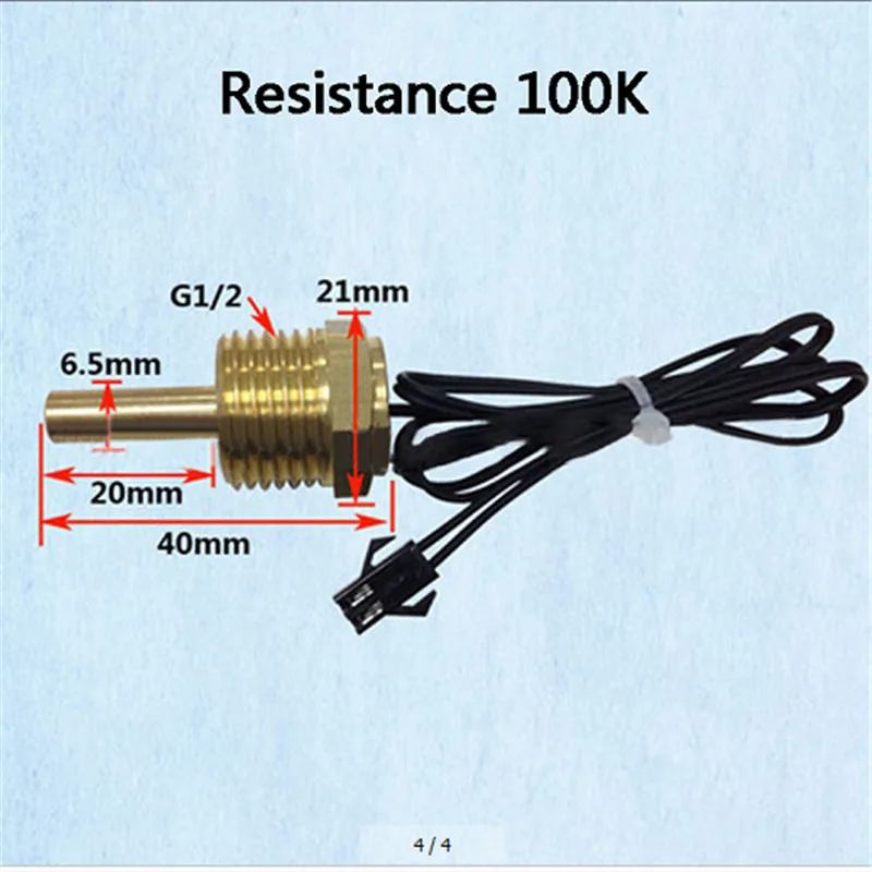 

Wall-hung boiler NTC temperature sensor Water temperature probe Temperature-controlled probe