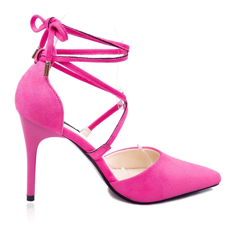 pink bottom high heels