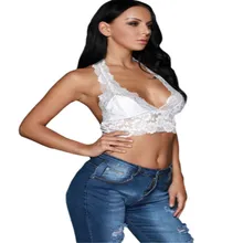 Для женщин Летняя Блузка на бретелях с глубоким v-образным вырезом бюстгальтер без косточек топ-обивка бак