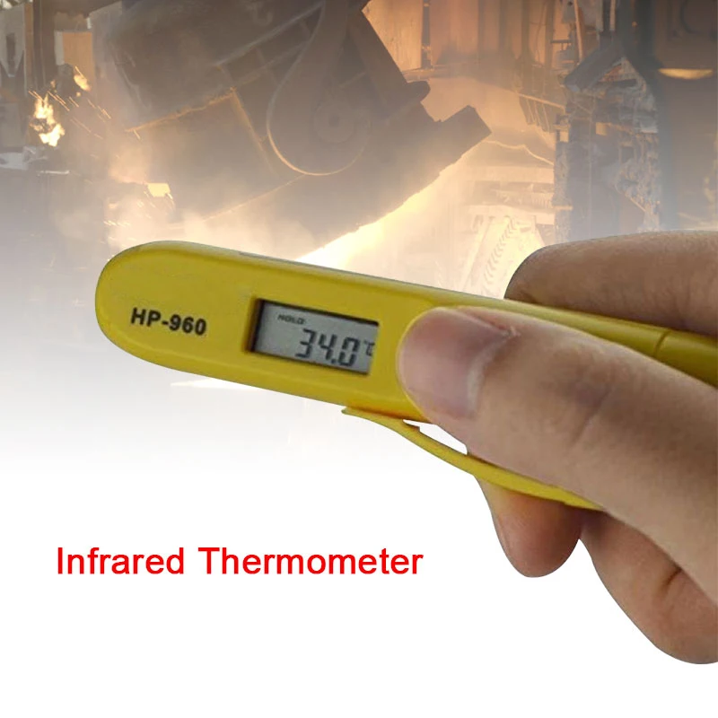 1 шт. Инфракрасный цифровой термометр-30-275 градусов ручка Тип Портативный мини тестер лазерный Температура Инструмент