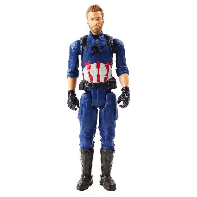 Фигурка супергероя Marvel Мстители 3 29 см халкбастер танос Железный Человек паук