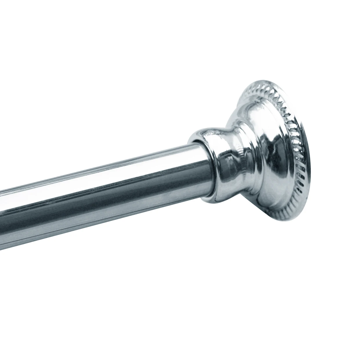 Fashion 304 stainless steel head decoration retractable shower curtain