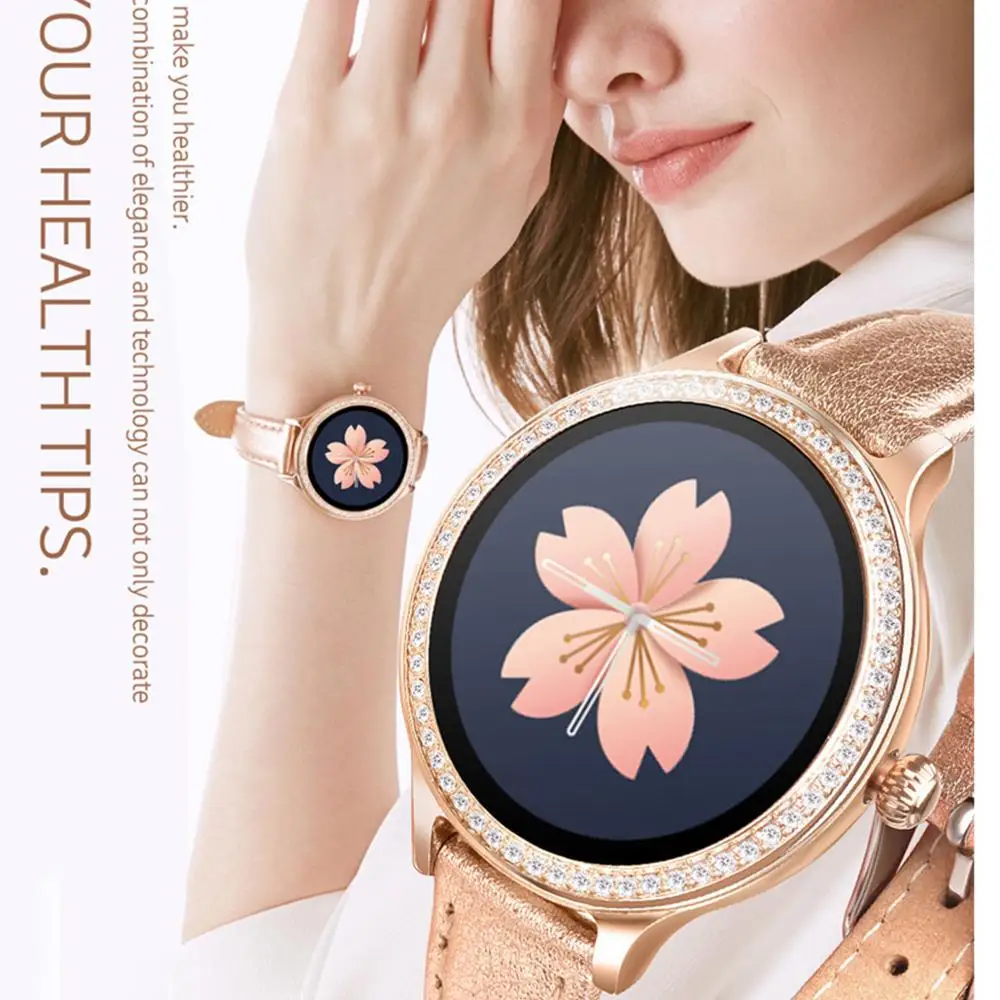 

ladies Smart Watch M8 1.04 Inch Screen IP68 Waterproof smartwatch Heart Rate Monitor Sports fitness tracker smart Bracelet Q8