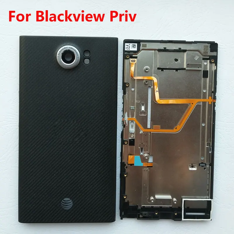 ZUCZUG пластиковый задний корпус+ передняя рамка для Blackberry Priv крышка батареи задний Чехол