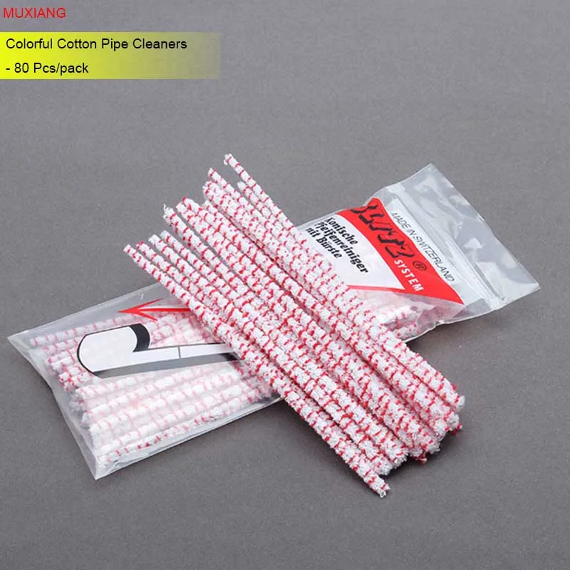 Buy MUXIANG 80 Pcs/pack Cotton Pipe Cleaners Smoking