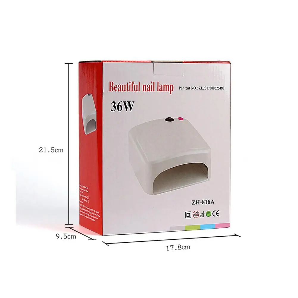 XY Fancy 36 Вт УФ лампа для ногтевой фототерапии машина лампа для сушки ногтей инструмент для маникюра