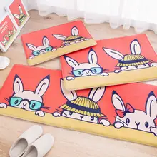 Коврик для гостиной с животным принтом, кухонные Половики, нескользящий коврик для ног, коврик для ванной комнаты, противоскользящий домашний коврик под дверь