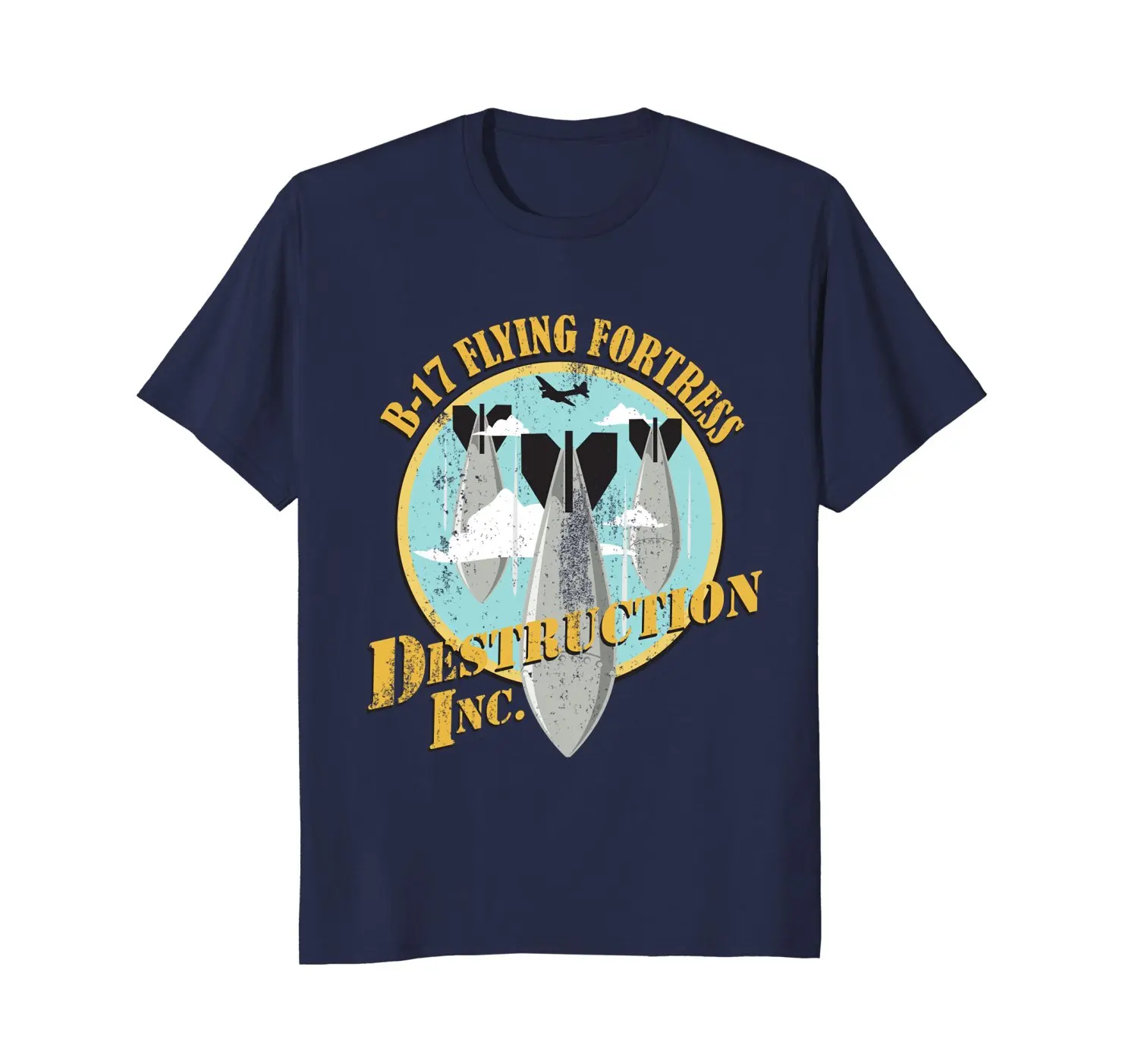 Летняя футболка 100% хлопок B 17 летающая Fortress WW2 USAAF|t shirt|tee shirtshirt t |