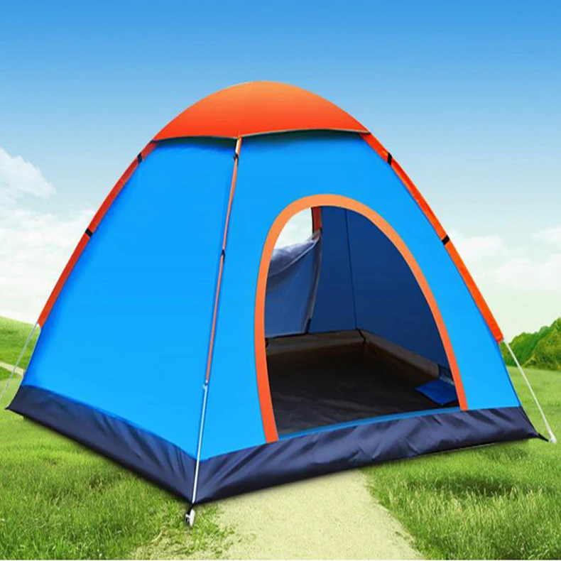 Shengyuan outdoor tent double open the door automatic tent double