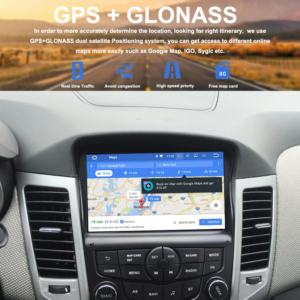 Discount 8" 1din Car Multimedia Player Android 9.0 GPS for Chevrolet Cruze Radio 2010 2011 Auto Stereo Navigation 4G 32G 8-Core MP4 1 Discount 8" 1din Car Multimedia Player Android 9.0 GPS for Chevrolet Cruze Radio 2010 2011 Auto Stereo Navigation 4G 32G 8-Core MP4 1