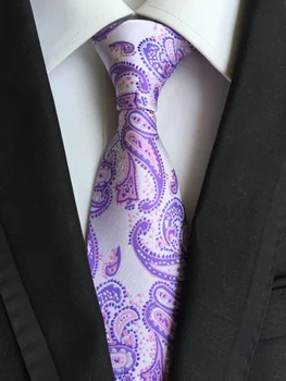 

8cm NEW Classic paisley tie bridegroom wedding neckties FREE SHIPPING